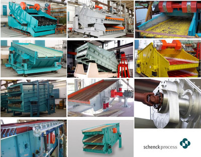 世界知名振动设备研发企业申克振动筛系列解析